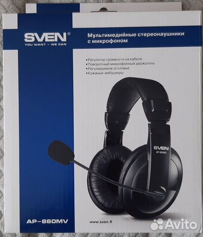 Наушники sven