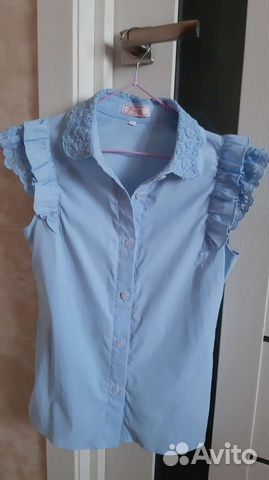 Блузка школьная р40