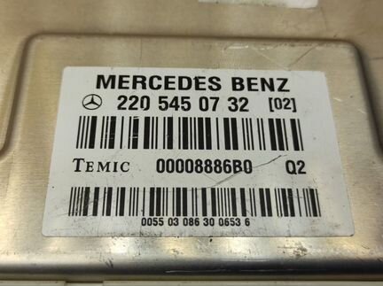 Блок пневмоподвески Mercedes-Benz W220 M112.972