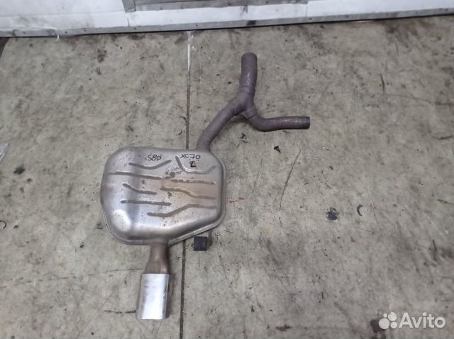 Volvo XC70 S80 2007-2016 глушитель левый