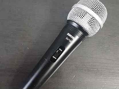 Проводной микрофон shure sv100