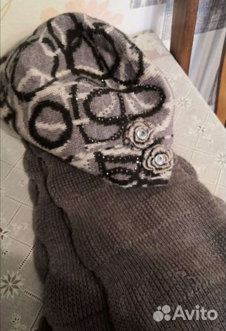Комплекты: берет+шарф женский