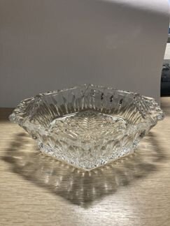 Хрустальная конфетница СССР