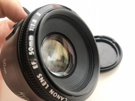 Объектив canon ef 50mm f1.8 II