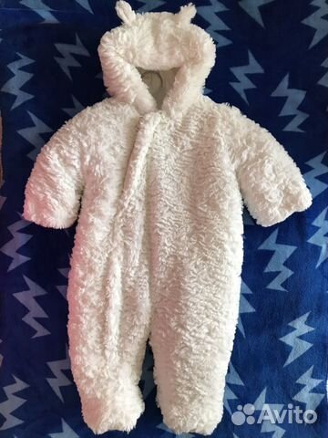 Детский утеплённый комбинезон