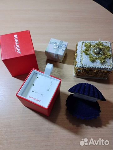 Коробочки для ювелирных изделий