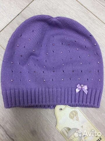 Сиреневая шапка Noble people L