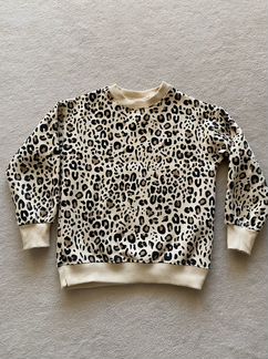 Zara свитшот с начесом р128