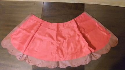 Юбка замшевая винтажная