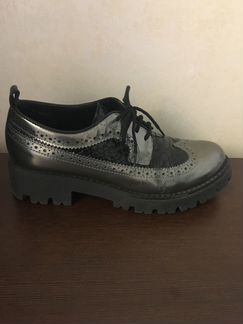 Ботинки кожаные Италия