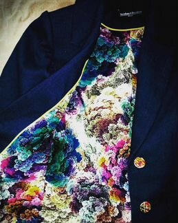 Жакет джинсовый