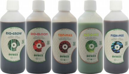 Био Органические удобрения и стимуляторы BioBizz