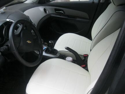 Модельные чехлы Шевроле Круз из экокожи