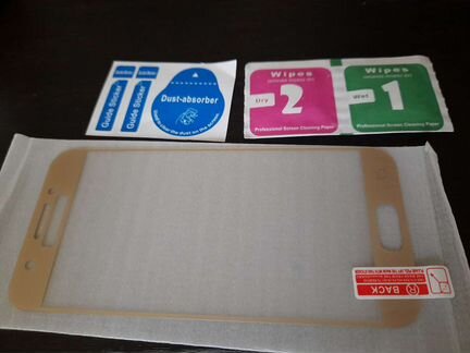 Защитное стекло на Samsung A3 2017 г