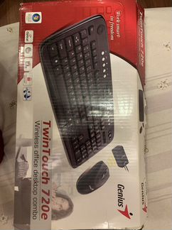 Клавиатура и мышь беспроводные genius