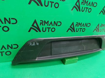 Юбка бампера задняя Kia Rio 4 2017