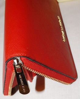 Женский кожаный клатч M. Kors red новый люкс