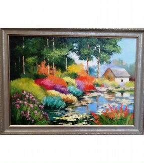 Картина летний пейзаж