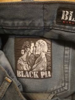 Винтажные классические джинсы Black Pia