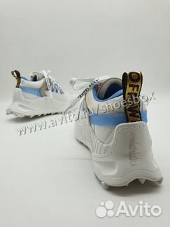 Кроссовки офф вайт белые