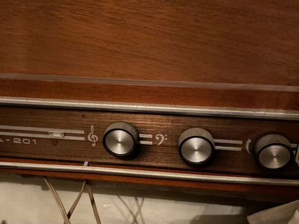 Виниловый проигрыватель акорд 201
