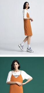 Платье комбинация