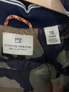 Пуховик на мальчика,104 рост,Scotch Shrunk,б/у,сос