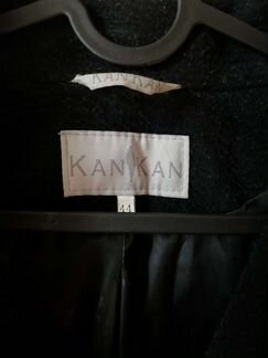 Пальто чёрное KanKan
