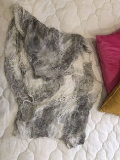 Новая Блуза натуральный шёлк оверсайз