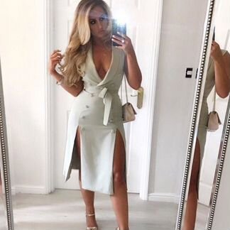 Платье в стиле блейзера жилетки ASOS zara guess