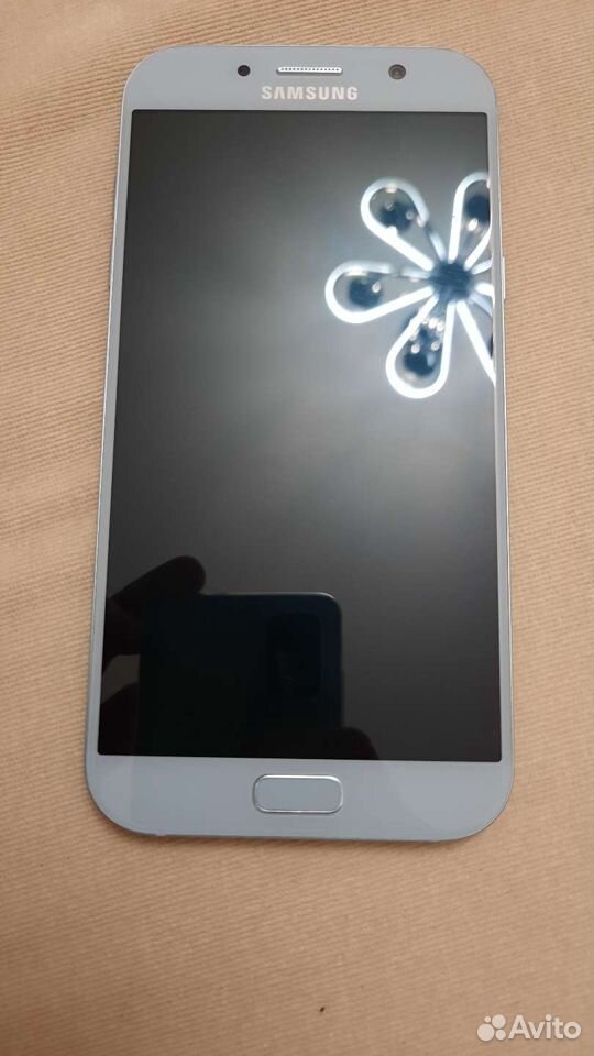Телефон Samsung galaxy a7 голубой 89102686588 купить 8