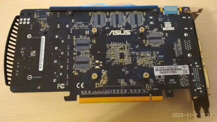 Видеокарта Asus GTX