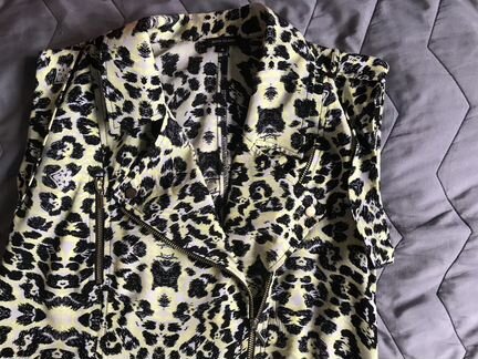 Платье-косуха леопард River Island