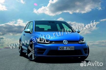 Обвес (бампера и пороги) VW Golf 7 в стиле R line