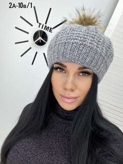 Берет женский мех