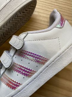 Кеды adidas superstar для девочки, 27 р