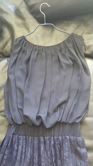 Платье темно-синее, бу 1 раз