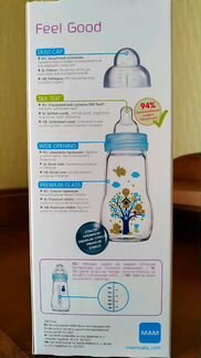 Бутылочка MAM Feel Good 260 мл