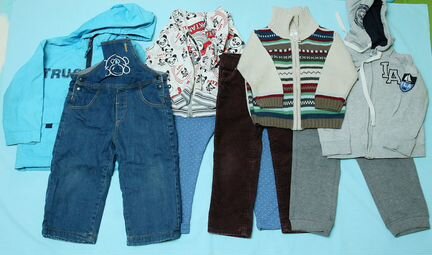 Одежда для мальчика 1,5-2 г (р.92) пакетом, за всё