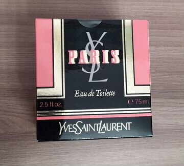 Vintage perfume Paris Yves Saint Laurent новые90гг