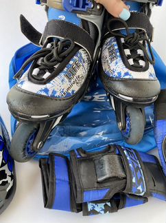 Роликовые коньки раздвижные 27-30