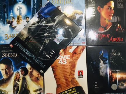 Видеодиски (DVD, Mpeg4, AVI и др.) + книга