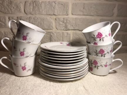 Китайский фарфоровый сервиз (десертный)