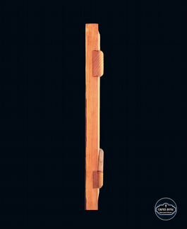 Рукописная икона в киоте. Серафим Саровский