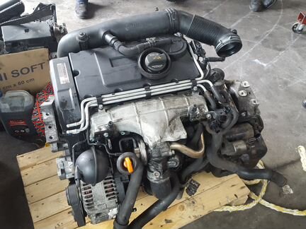 Двигатель Гольф 5 + Джетта 5 2.0 дизель BKD AZV