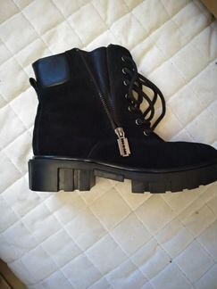 Сапоги женские,новые,натуральная замша