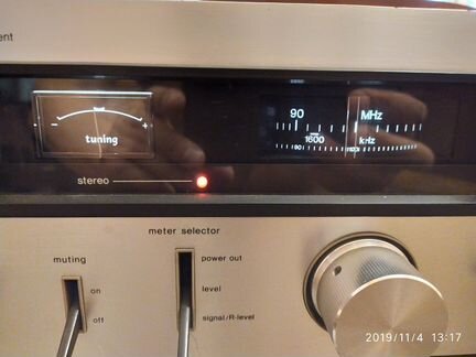 Тюнер denon TU-501 1977 год