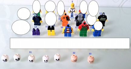 Lego Лего детали фигурок, оружие, аксессуары и т.д