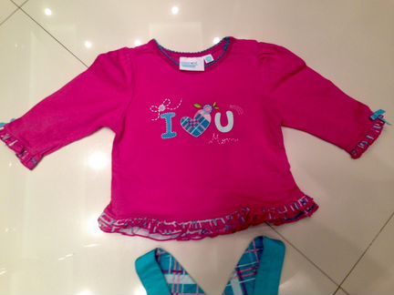 Пакет фирменной одежды на 74-80 см