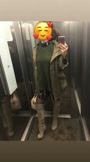 Парка/Куртка zara размер XS/S на весну/осень